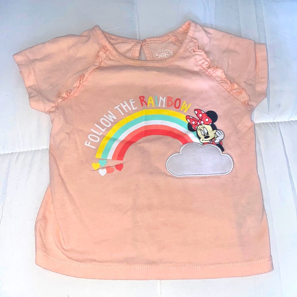 Minnie Mouse top (babygirl)